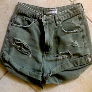 Sz 26 High Waist Bandits Khaki